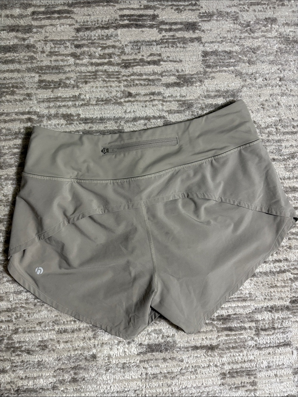 Women's Athletic Running Shorts - Gray